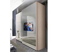 Armoire Armoires Penderies Luxe Bois Portes coulissantes tv avec TV
