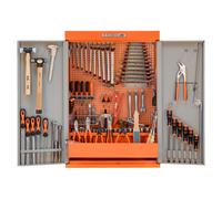 Armoire avec 2 portes + kits d'outils multi-usages (110 pcs) - BAHCO 1495CD60TS1