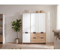 Armoire avec amortisseur de porte / Soft-Close blanc craie Artisan Oak