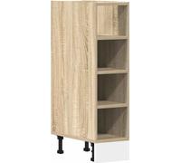 Armoire basse "Riga" chêne sonoma 20x44,5x81,5 cm