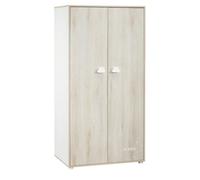 BABYPRICE Armoire Baby Room Smile hêtre frêne 2 portes