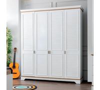 Armoire blanche Armoire Design Meubles modernes Étagère Chambre à coucher Armoires Nouveau