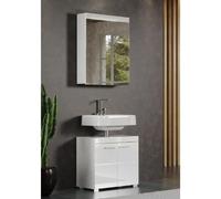 trendteam smart living 1393-405-01 Amanda Armoire Murale Miroir de Salle de Bain, LED Non Inclus, 60 x 77 x 17 cm