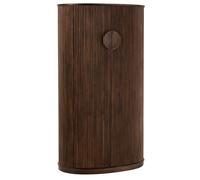 Armoire bois marron h.164cm