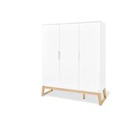 Pinolino Armoire enfant 3 portes – Blanc