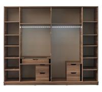 Armoire brune Designer Meubles de luxe Armoire en bois Aménagement