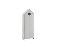 Armoire Cabane de Plage Blanche 1 Porte - HAVRE -