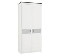Armoire chambre jeunes Meubles modernes Blancs Bois Luxe Design Armoire