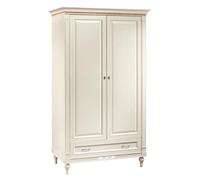 Armoire classique Design Chambre à coucher Meubles Armoires bois 2 portes