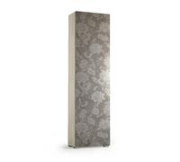 ARMOIRE COLONNE MULTIFONCTIONNELLE AVEC 1 PORTE DÉCORÉE