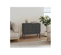 vidaXL Armoire console - Gris