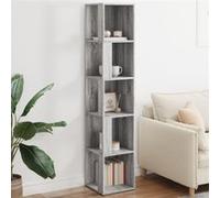 Armoire d angle Sonoma gris 33x33x164,5 cm Bois d ingénierie Gris G