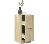 Armoire d apothicaire chêne sonoma 30x41x77,5cm bois ingénierie