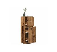 vidaXL Armoire d'apothicaire vieux bois 40x41x118 cm bois d'ingénierie Marron