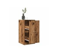 Vidaxl Armoire D'apothicaire Vieux Bois 40x41x77,5cm Bois D'ingénierie Multicolore