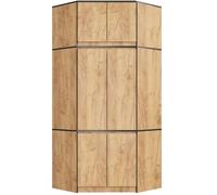 Akord Armoire D'angle Avec Surmeuble Chêne Craft 100X50X235