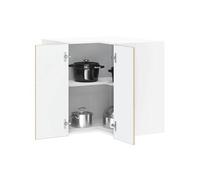 vidaXL Armoire d'angle Murale de Cuisine Porto chêne Sonoma, Armoire Murale de Cuisine, Armoire Murale d'angle pour Cuisine, Armoire d'angle supérieure