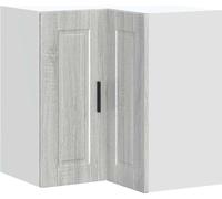 Armoire d'angle murale de cuisine Porto sonoma gris