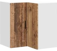 Armoire d'angle murale de cuisine Porto vieux bois