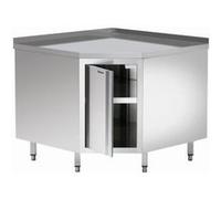 Armoire d'angle murale ouverte