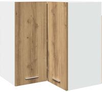 Armoire d'angle suspendue "Lyon" Chêne artisanal 57 x 57 x 60 cm Bois d'ingénierie