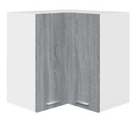 Armoire d'angle suspendue - OMABETA - Sonoma gris - 57x57x60 cm - Bois d'ingénierie - Meuble de cuisine