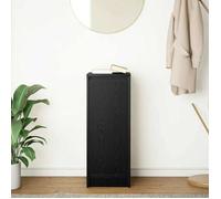 Armoire d'appoint - Buffet bahut - chêne noir 29,5x34x76 cm - Bois d'ingénierie(30831) ZLH