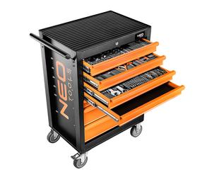 Armoire d'atelier, 7 tiroirs - NEO TOOLS - 84-222-9 - 129 outils