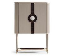 Armoire de bar Armoire en bois Bar beige boissons design bouteilles