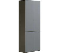 Armoire de bureau Armoire à dossiers Moderne Gris Haut Espace de rangement Portes verrouillables simple