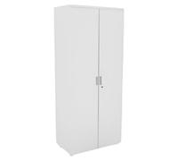 Armoire de bureau blanche de luxe Meuble en bois élégant Espace de rangement moderne Armoire