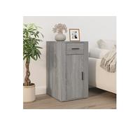 Armoire de bureau Sonoma gris 40x49x75 cm Bois d'ingénierie816798