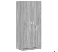 Armoire de chambre 1 pc durable - Cabinet vêtements/Garde-robe - Sonoma gris 80x52x180cm - Bois d'ingénierie A3163195