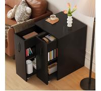 Armoire de classement sur roulettes-Caisson de bureau à roulettes avec compartiments et tiroir,meuble de rangemen CAISSON DE BUREAU