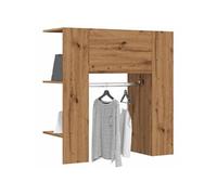 Armoire de couloir chêne artisanal 97,5x37x99cm bois ingénierie