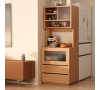 Armoire de cuisine avec portes et étagères, haut poste de travail pour salle à manger et salon, hauteur 70 cm, idéal pour organiser les essentiels