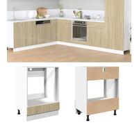 Armoire de cuisine Meuble bas de Cuisine, Armoire Armoire à four Chêne sonoma 60x46x81,5 cm Aggloméré 92124