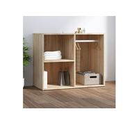 vidaXL Armoire de dressing Chêne Sonoma 80x40x65 cm Bois d'ingénierie