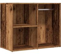 Armoire de dressing vieux bois 80x40x65 cm bois d'ingénierie