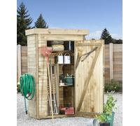 Armoire de jardin en bois Cerland Théo 0,72 m²