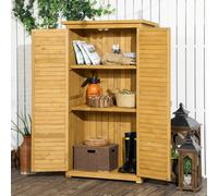 Armoire de jardin portes persiennes