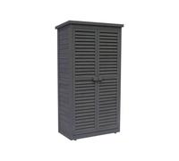 Armoire De Jardin "Space" - 87 X 46.5 X 160 Cm - Anthracite Anthracite