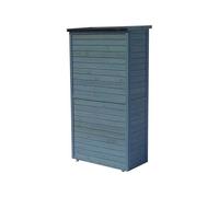 Armoire De Jardin "Space" - 87 X 46.5 X 160 Cm - Bleu Ciel Bleu