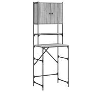Armoire de machine à laver sonoma gris 68x48,5x194 cm