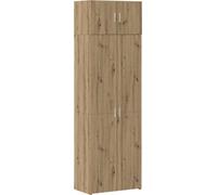 Armoire de rangement 3 pcs Chêne artisanal