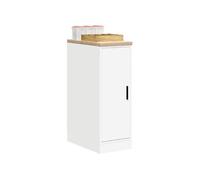 vidaXL Armoire de rangement de garage Bois de pin Blanc 30x51x85 cm