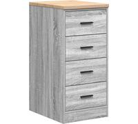 Armoire de rangement de garage sonoma gris 40x51x85 cm bois pin