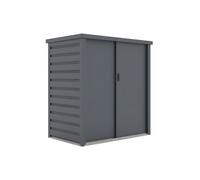 Armoire de rangement de jardin en métal acier galvanisé gris 1,31 m3 125x80x131 cm REIVAX