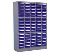 Armoire de Rangement de pièces, boîte d'organisateur d'outil Robuste avec tiroirs antidérapants pour Garage d'atelier, Cadre en Acier allié Durable et conteneurs ABS pour Le tri matériel de vis