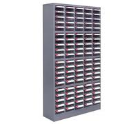Armoire de Rangement de pièces, boîte d'organisateur d'outil Robuste avec tiroirs antidérapants pour Garage d'atelier, Cadre en Acier allié Durable et conteneurs ABS pour Le tri matériel de vis